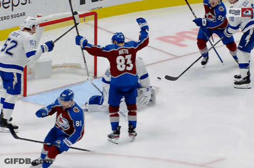 Hockey Player Number 83 On Ice GIF