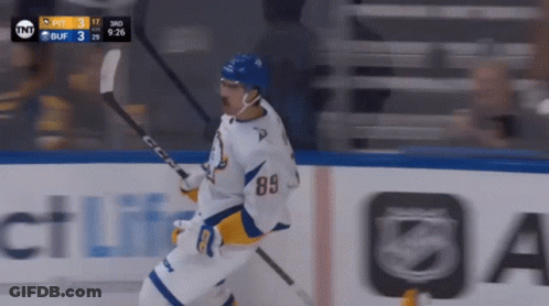 Hockey Player Number 89 On Ice GIF