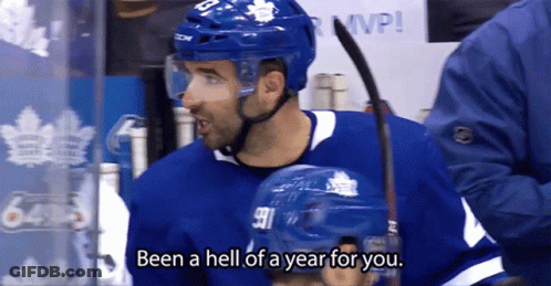 Hockey Player Number 91 GIF