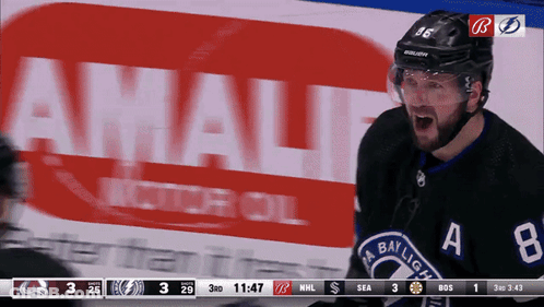 Hockey Player Number 96 GIF