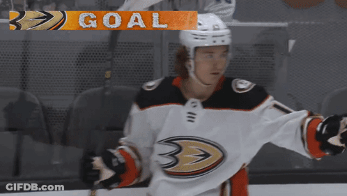 Hockey Player Standing On Ice GIF