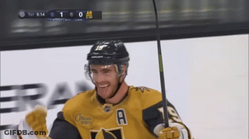 Hockey Player Wearing A Jersey GIF