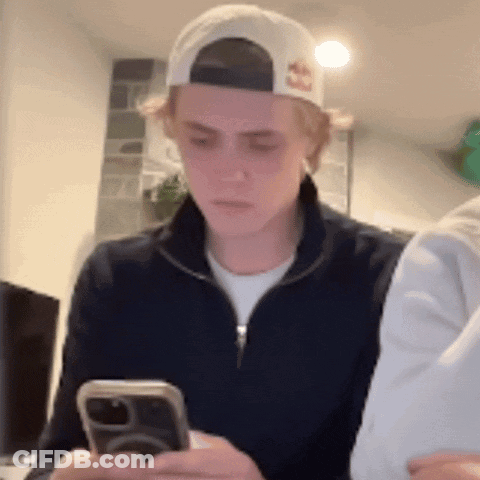 Hockey Player Wearing Bauer Helmet GIF