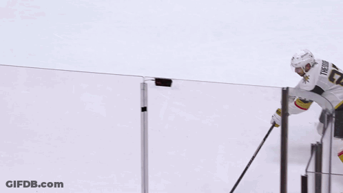 Hockey Player Wearing Coca-Cola Jersey GIF