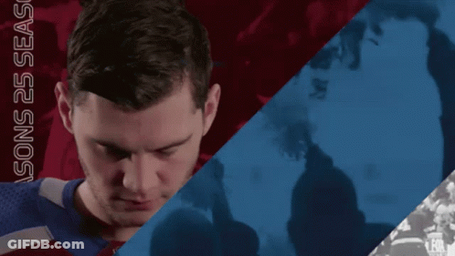 Hockey Player Wearing Jersey 95 GIF