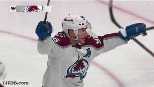 Hockey Player With 29 Jersey GIF