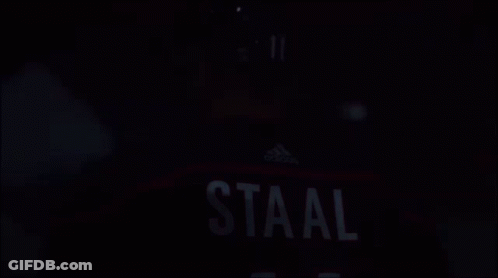 Hockey Player With Bauer Helmet GIF