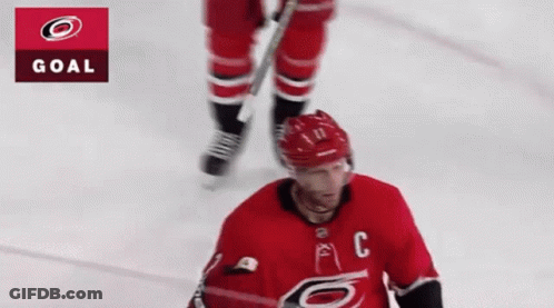 Hockey Player With C On Shirt GIF