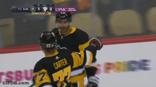 Hockey Player With Name Carter GIF