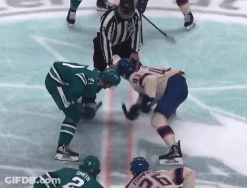 Hockey Player With Number 26 Jersey GIF