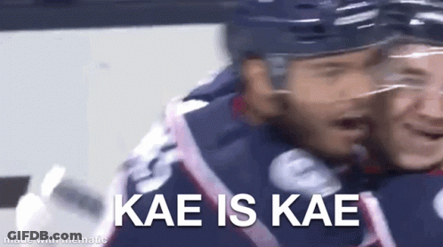 Hockey Players Celebrating Goal GIF