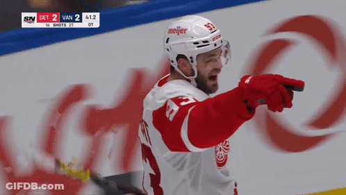 Hockey Players Miller And 79 Celebrate Goal GIF