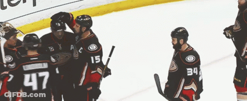 Hockey Players Number 47 And 34 GIF