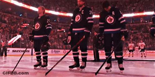 Hockey Players With C And A Jerseys GIF