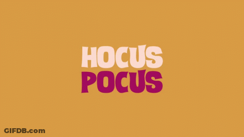 Hocus Pocus Logo GIF