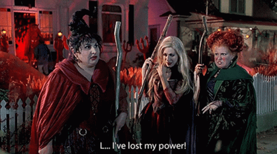 Hocus Pocus Lost My Power GIF