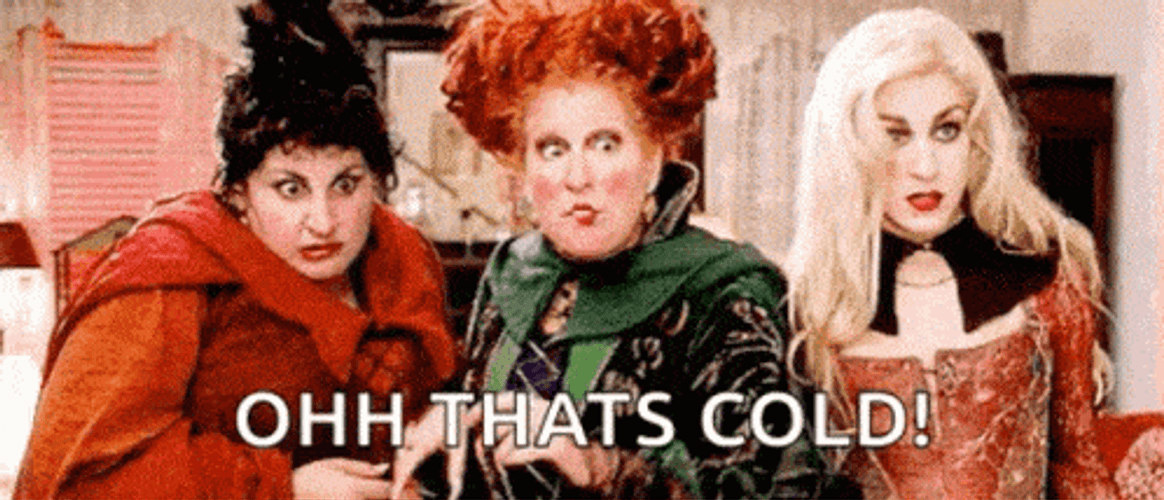 Hocus Pocus Ohh That's Cold GIF
