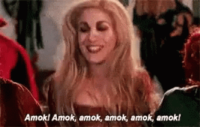 Hocus Pocus Sarah Sanderson Amok GIF