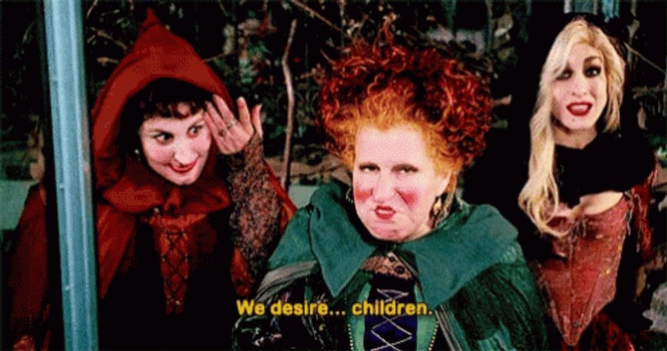 Hocus Pocus We Desire Children GIF