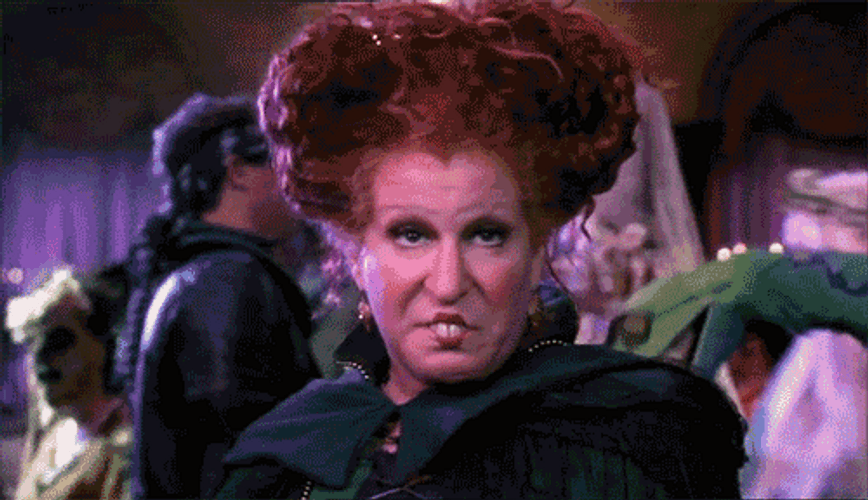 Hocus Pocus Winifred Sanderson Think GIF