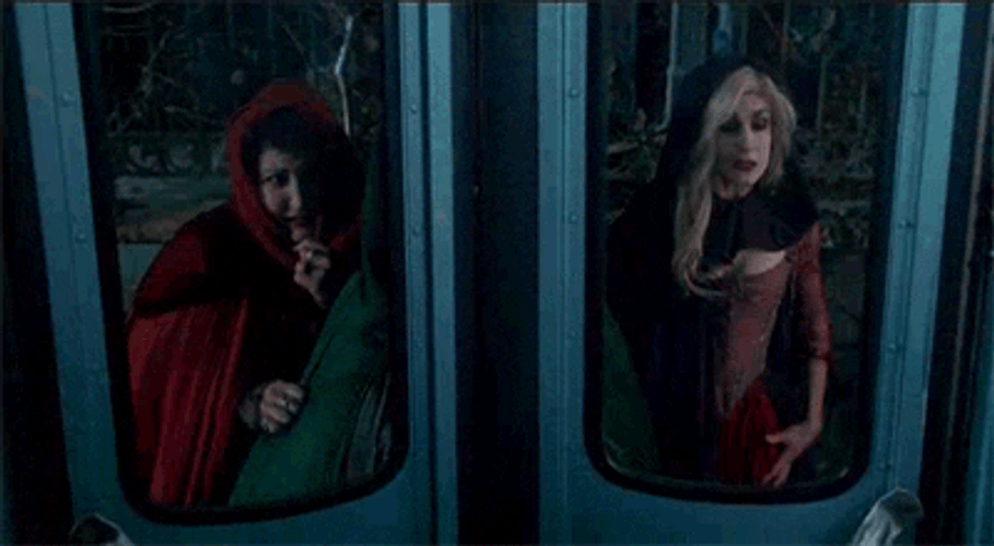 Hocus Pocus Witches Bus Ride GIF
