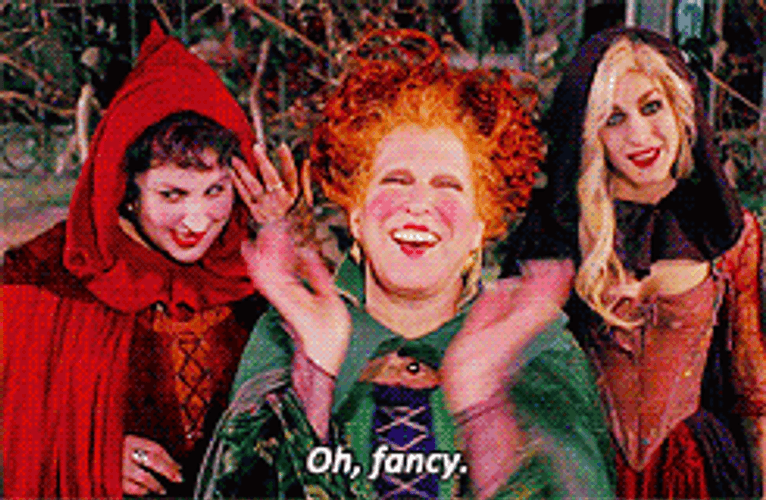 Hocus Pocus Witches Oh Fancy GIF