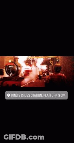 Hogwarts Platform GIF