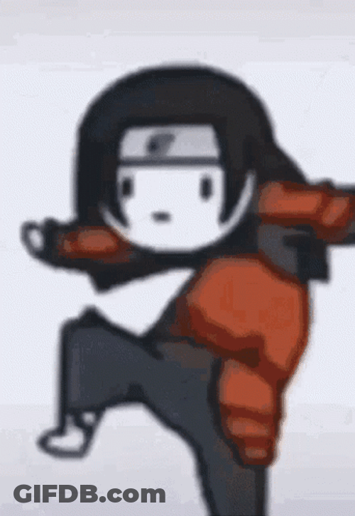 Hokage Naruto Dancing Anime GIF