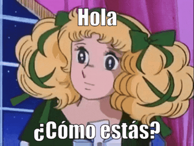 Hola Candy Anime GIF
