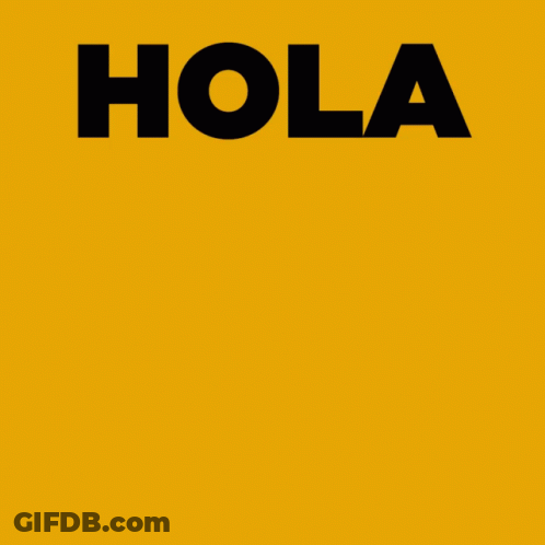 Hola Digital Sign GIF