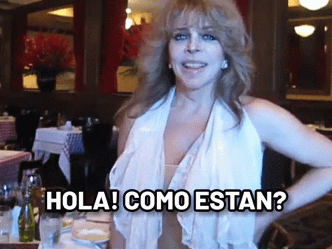 Hola Gorgeous Girl GIF