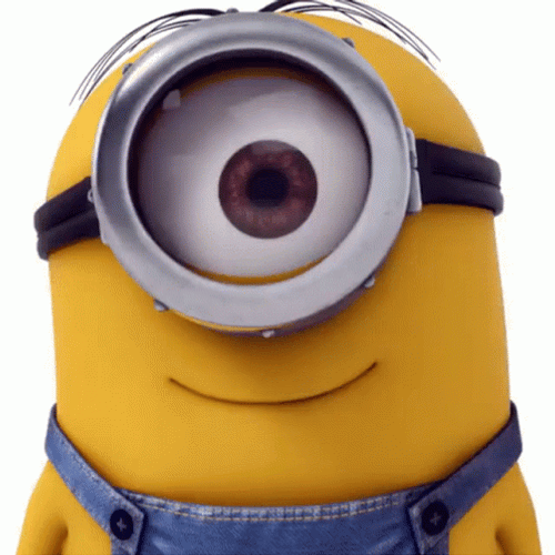Hola Kiss Minions GIF