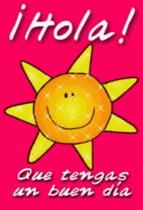 Hola Shining Sun GIF