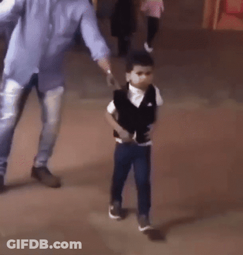 Hold Me Back Angry Little Boy GIF
