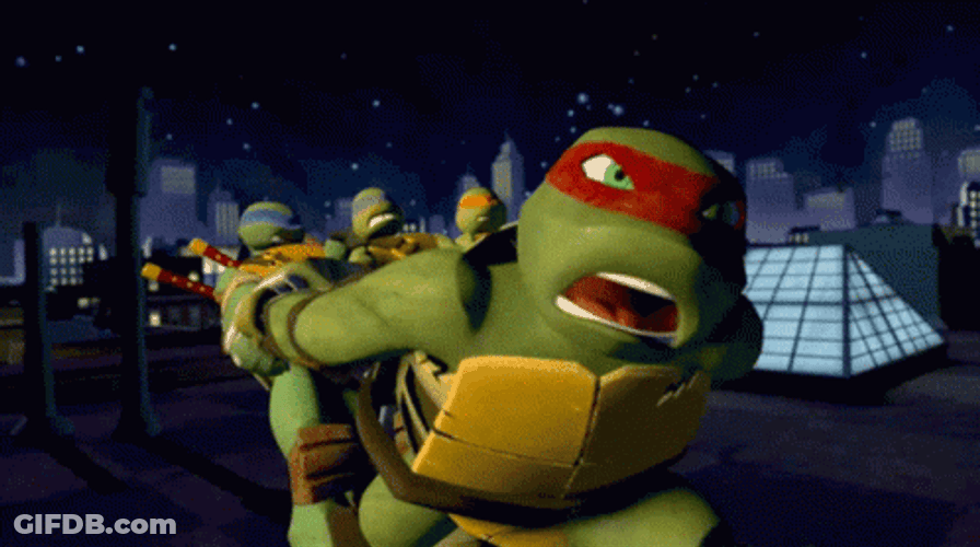 Hold Me Back Angry Raphael GIF