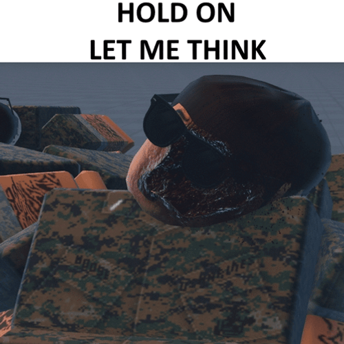 Hold On Let Me Think GIF