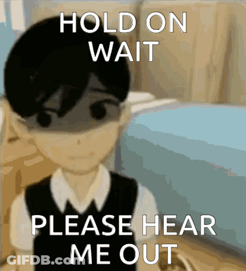 Hold On Omori Sunny GIF
