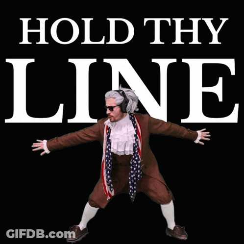 Hold Thy Line Man With Headphones GIF