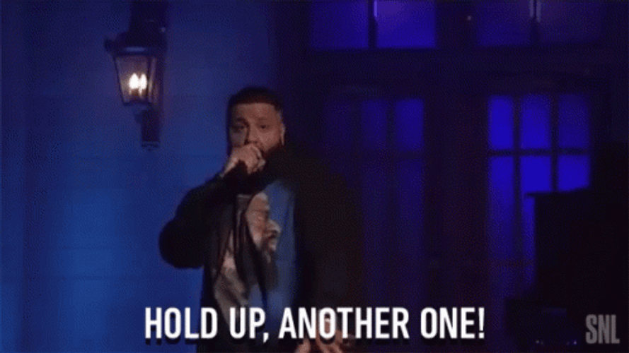 Hold Up Another One Dj Khaled Concert GIF
