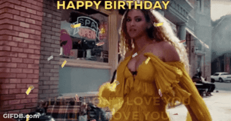 Hold Up Music Video Happy Birthday Queen Beyonce GIF