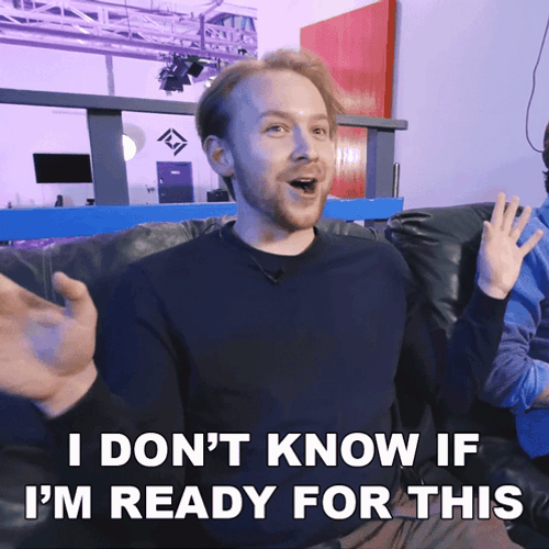 Hold Up Wait A Minute Undecided Man GIF