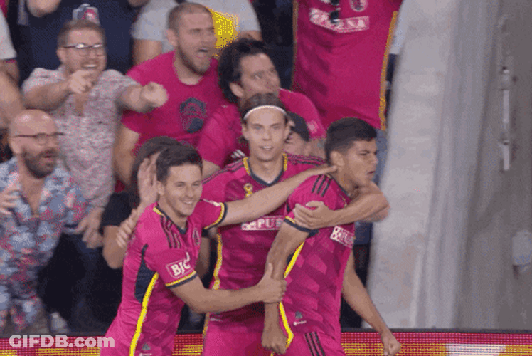 Holding Back Player On Shouting GIF