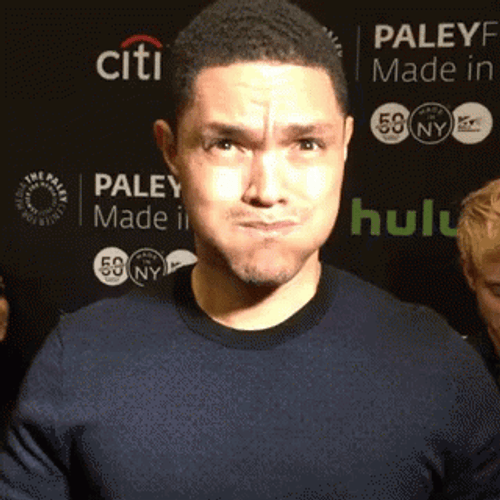 Holding Breath Trevor Noah GIF