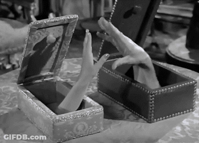 Holding Hands Addams Family GIF