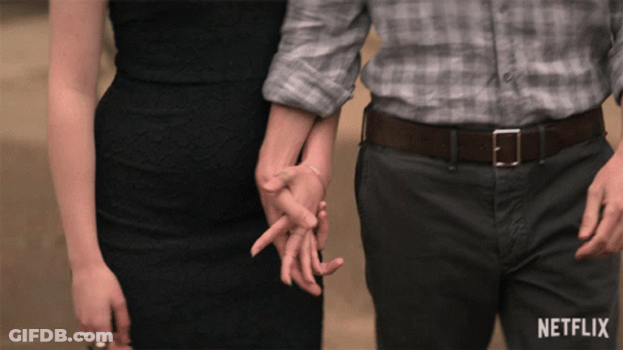 Holding Hands Dating You Netflix GIF
