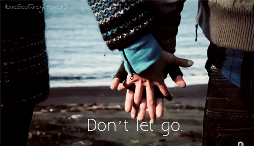 Holding Hands Don't Let Go GIF