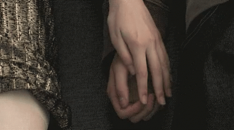 Holding Hands Love Sitting GIF