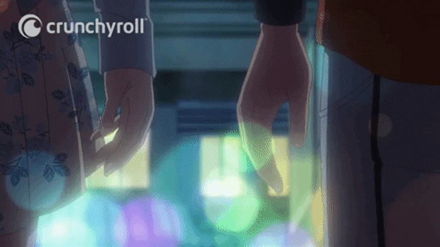 Holding Hands Rent A Girlfriend Anime GIF