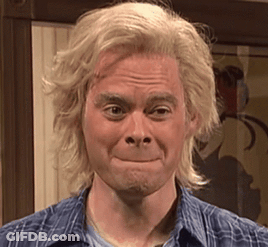 Holding In Laugh Bill Hader GIF