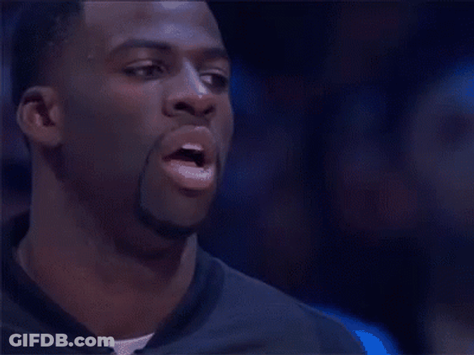 Holding In Laugh Draymond Green GIF